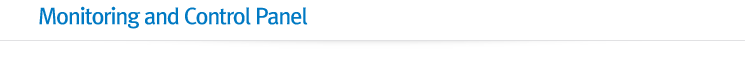 Monitoring and Control Panel
