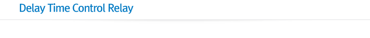 Delay Time Control Relay(DTCR-A2)
